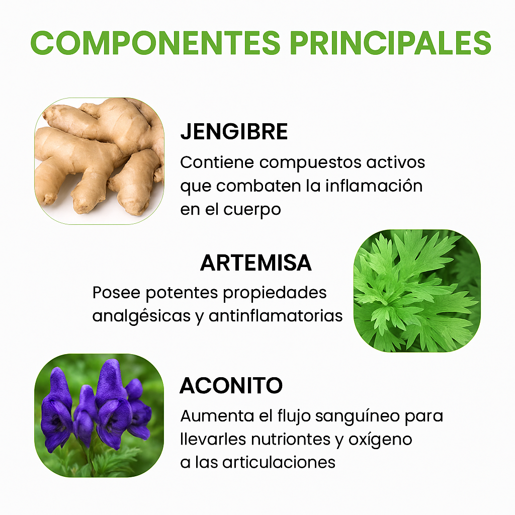 Parches Naturales de Hierbas para el Alivio de Rodillas + E-Book GRATIS - ArticuLab®