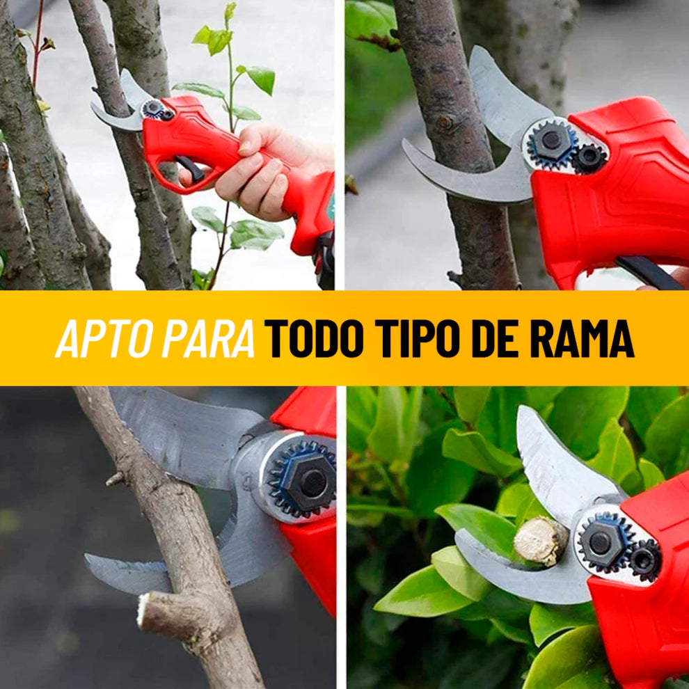 Tijeras de Podar Eléctricas con Doble Batería - PodaPower Pro™
