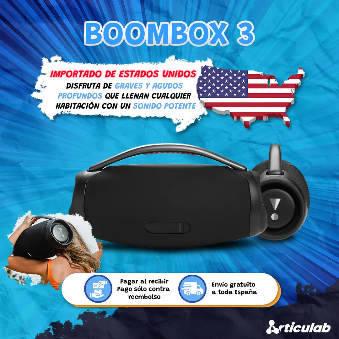 BOOMBOX 3 SUPER PREMIUM IMPORTADO - Nueva Promoción 2025
