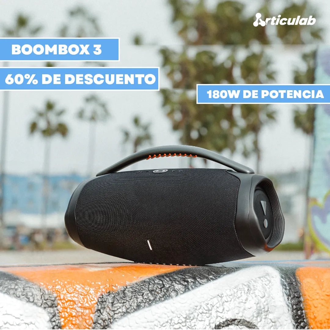 BOOMBOX 3 SUPER PREMIUM IMPORTADO - Nueva Promoción 2025