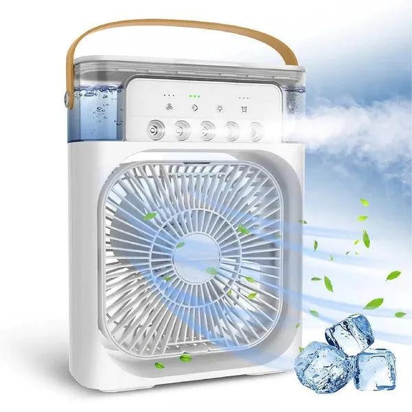 AirFlow™ - Mini Ventilador Humidificador + Aceites Esenciales Gratis