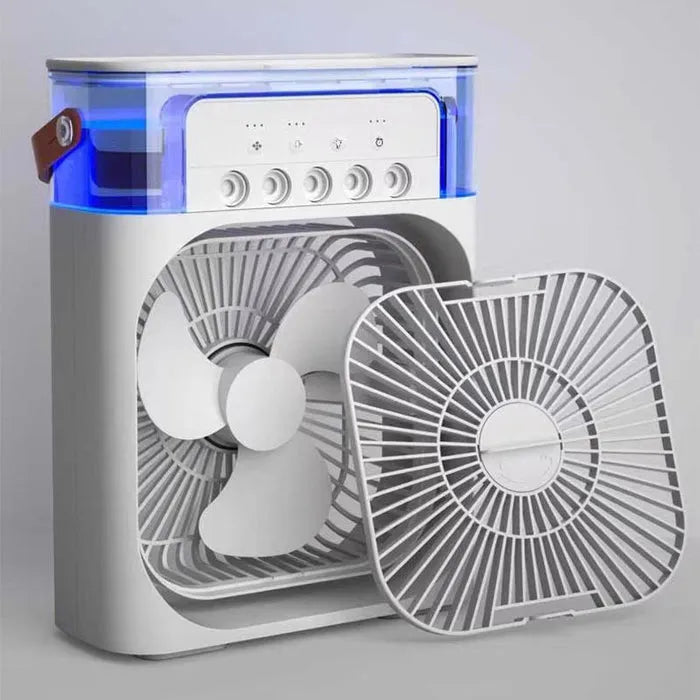 AirFlow™ - Mini Ventilador Humidificador + Aceites Esenciales Gratis