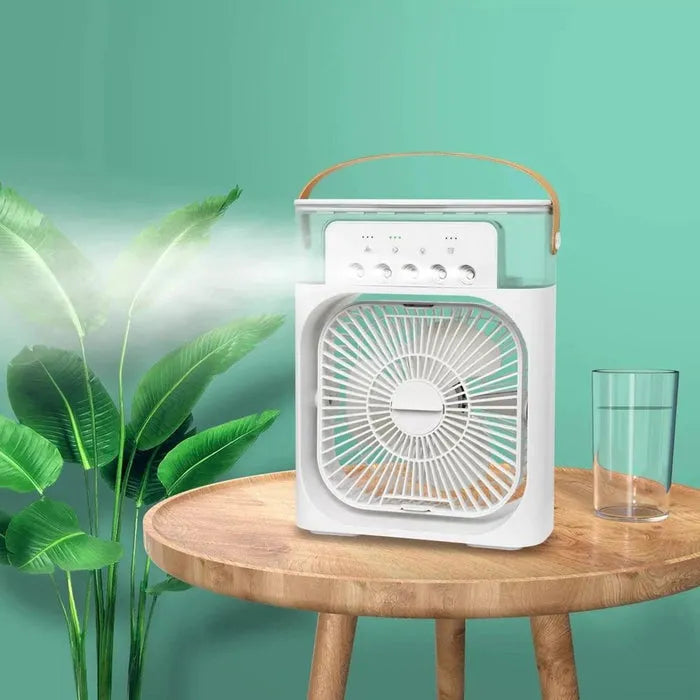 AirFlow™ - Mini Ventilador Humidificador + Aceites Esenciales Gratis