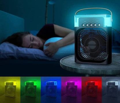 AirFlow™ - Mini Ventilador Humidificador + Aceites Esenciales Gratis