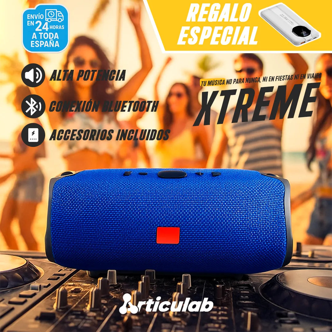 Altavoz Xtreme Importado + Power Bank de Regalo – LabMusic™
