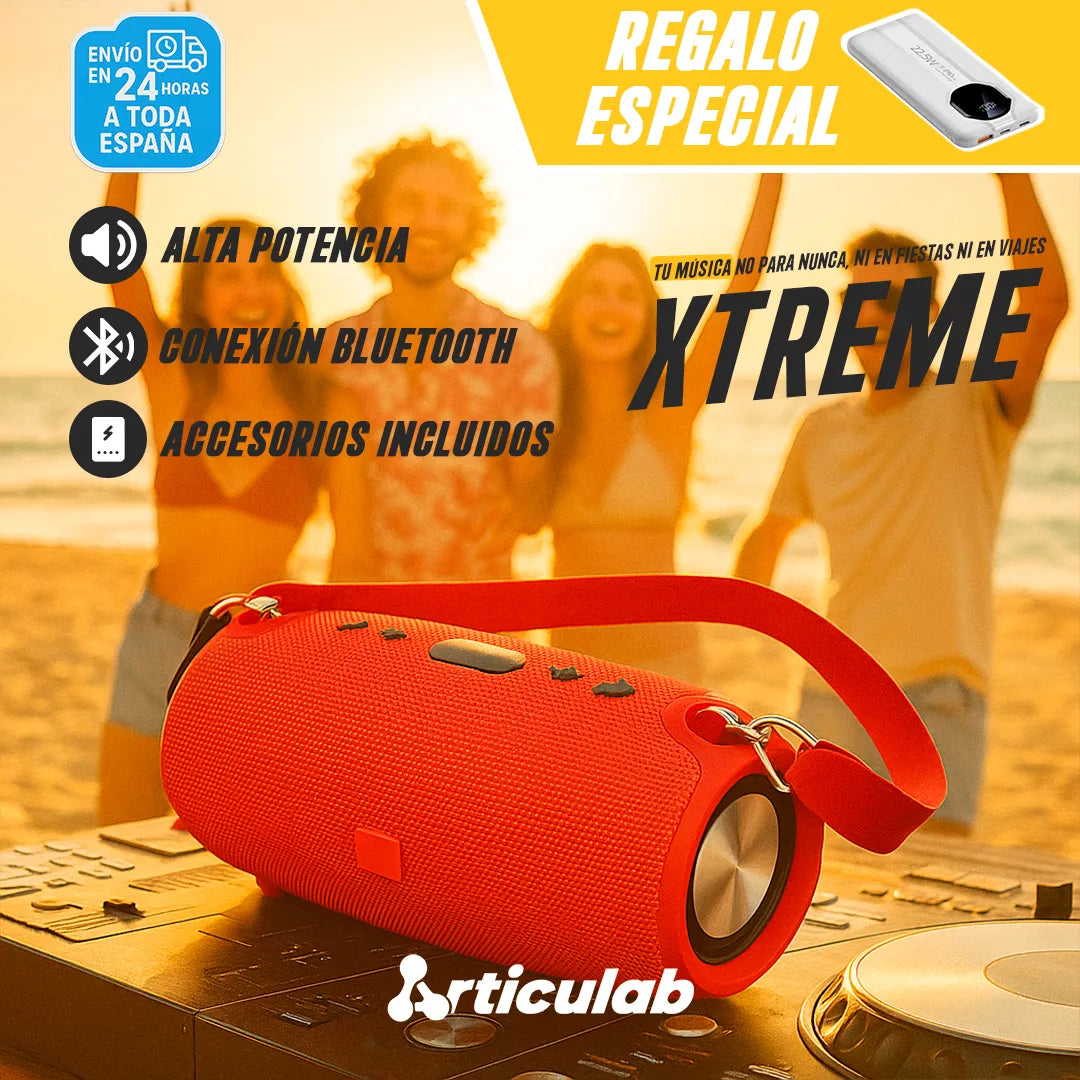 Altavoz Xtreme Importado + Power Bank de Regalo – LabMusic™