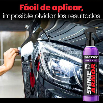 Spray Shine Max - ¡Protección y Brillo Prolongado para tu Auto! (+ Paño Gratis)