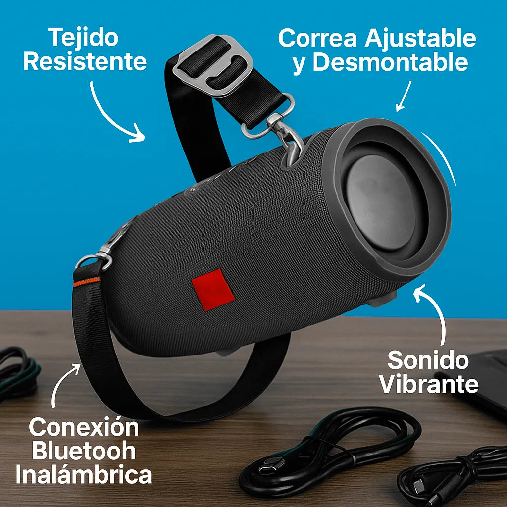 Altavoz Xtreme Importado + Power Bank de Regalo – LabMusic™