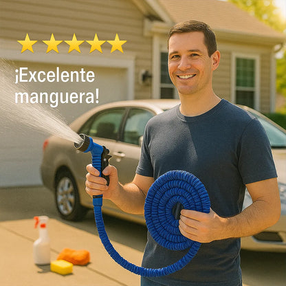 Manguera Extensible 30M y Antidobleces