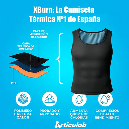 XBurn™ – Camiseta Térmica con Tecnología Iónica