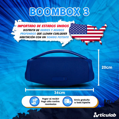 BOOMBOX 3 SUPER PREMIUM IMPORTADO - Nueva Promoción 2025