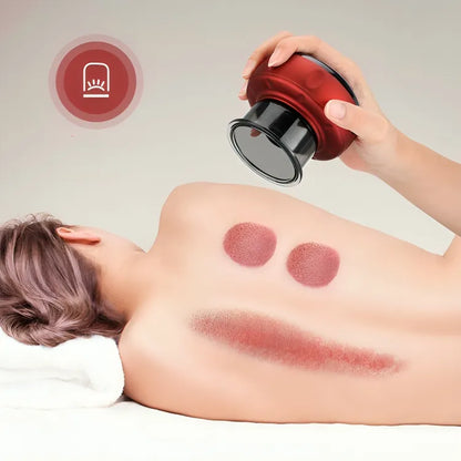 Ventexy - Masajeador De Ventosa Eléctrica Con Terapia De Luz Roja